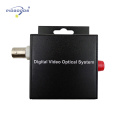 1 channel Digital optical fiber video converter,single mode,20km distance,security and protection monitoring device